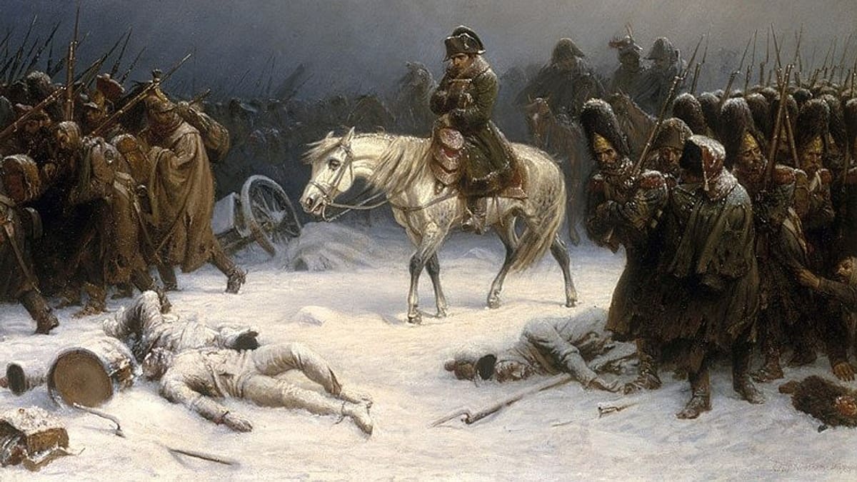 La campaña rusa de Napoleón que terminó en desastre