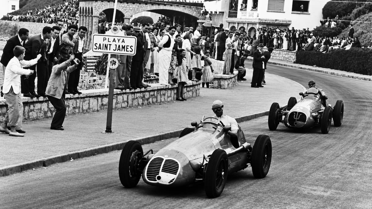 Fangio en Mar del Plata