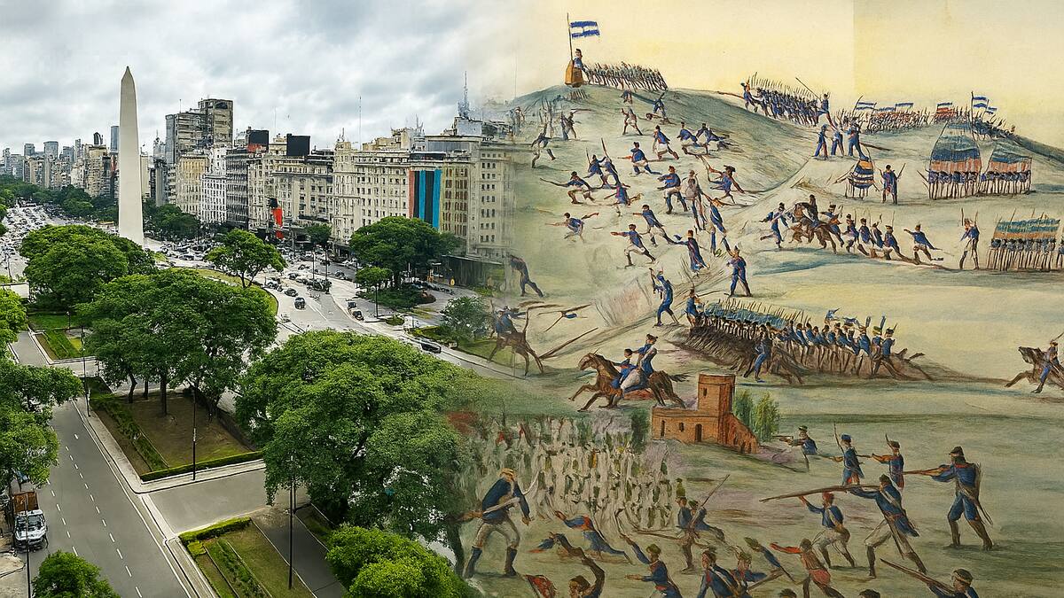 Una calle del Microcentro recuerda una batalla clave