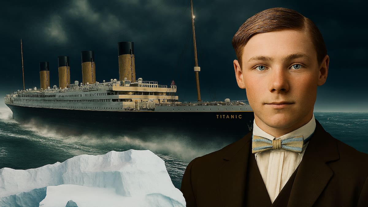 Una vida perdida en el Titanic que se conserva en un museo de Córdoba: la historia del único argentino fallecido en el naufragio