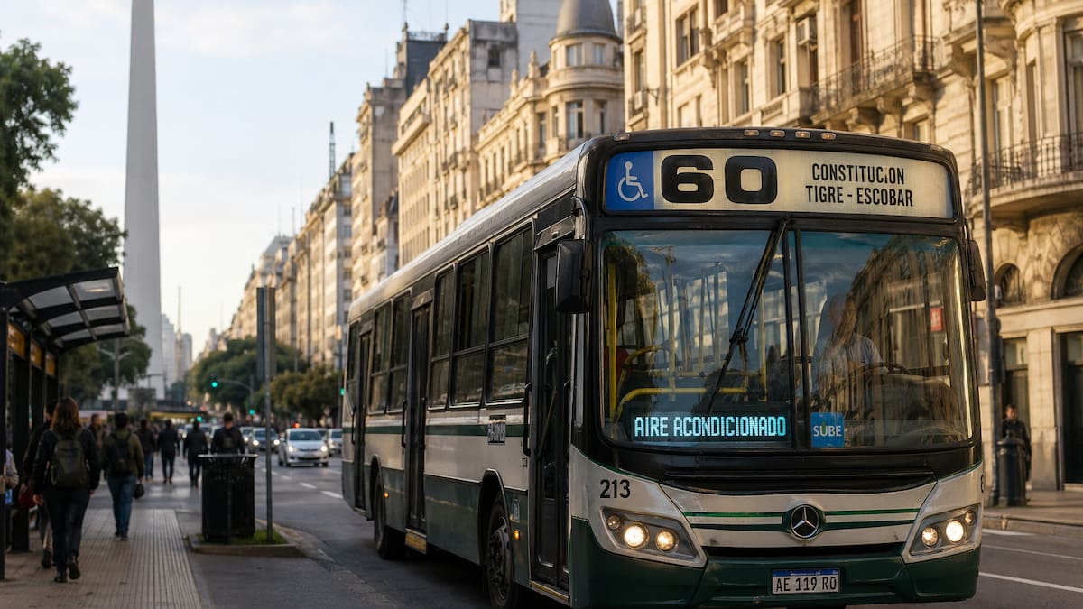 Línea 60: la historia del colectivo que recorre Buenos Aires desde hace casi un siglo y une barrios, generaciones y destinos