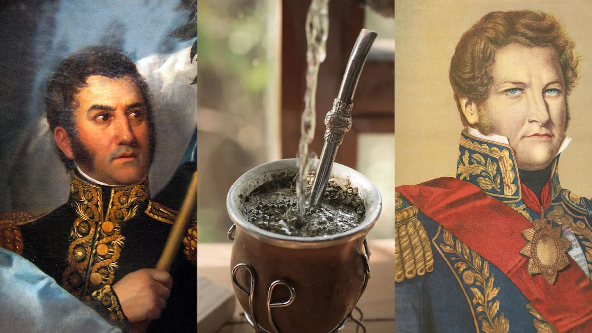 Próceres y su relación con el mate: del fanatismo de Rosas al gusto exótico de San Martín que seguro desconocías