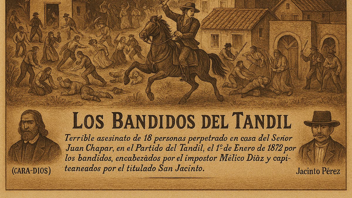 El abuelo del futuro presidente argentino que se salvó de la peor matanza en Tandil: crímenes por xenofobia y un misterio eterno