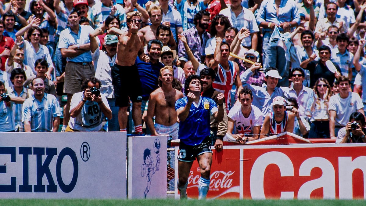 Argentina-Inglaterra en 1986: Malvinas, banderas y la otra “guerra” que se vivió en el Azteca