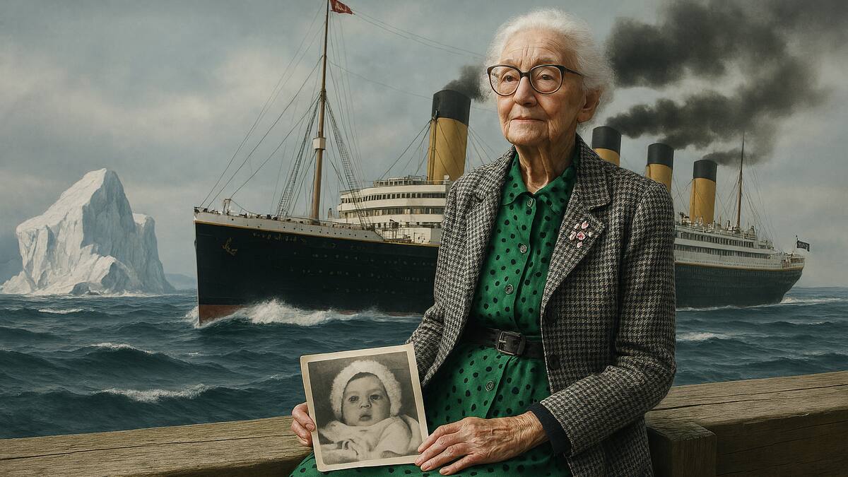De bebé en el mar a convertirse en la sobreviviente más joven del Titanic: la increíble historia de Millvina Dean