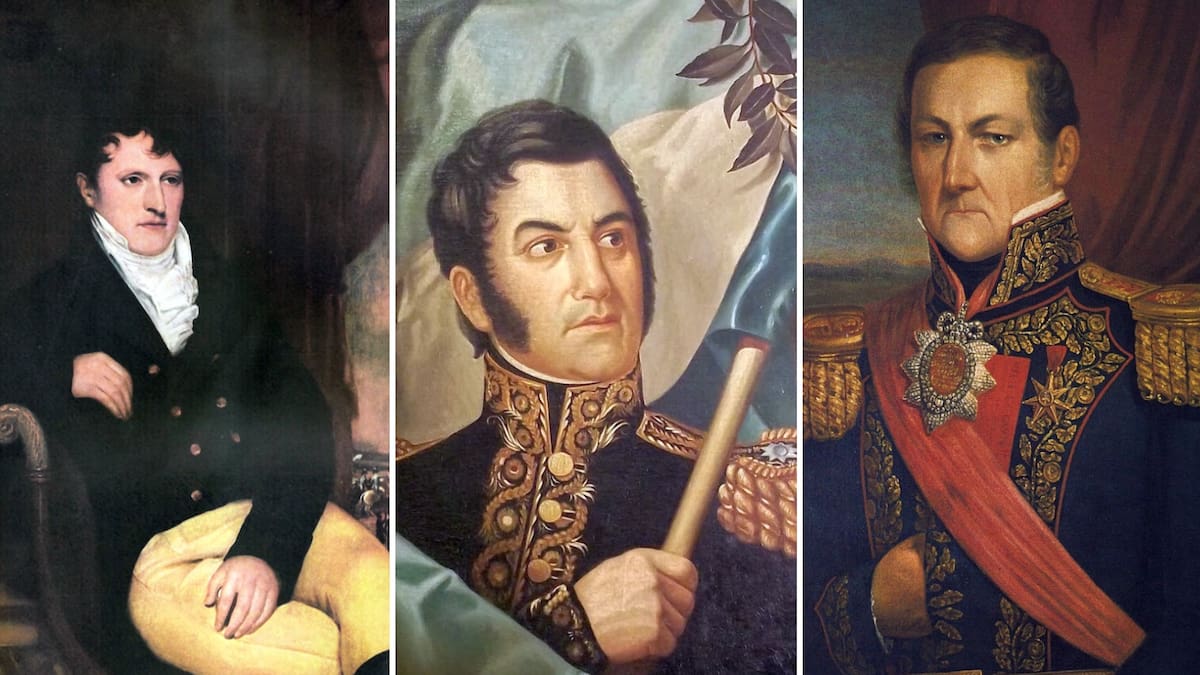 Las polémicas paternidades de San Martín, Belgrano y Rosas: hijos bastardos, abandono y rumores de asesinato