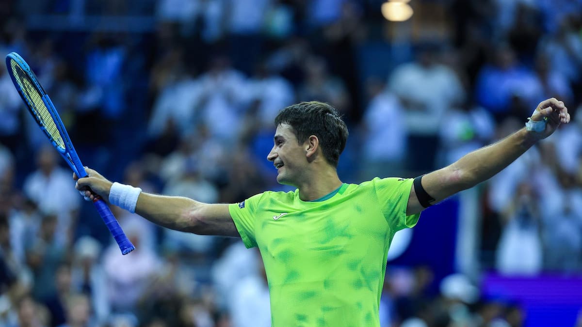 Hazaña argentina en el US Open: Mariano Navone eliminó a Novak Djokovic en el debut