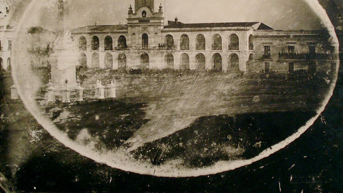 La foto más antigua de Buenos Aires: el registro histórico que muestra una ciudad irreconocible