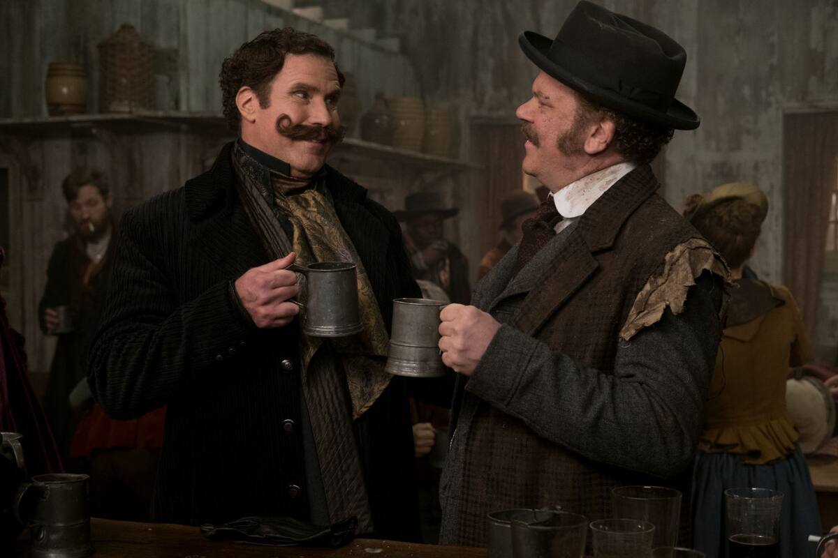 Holmes y Watson... elemental. Foto: Netflix.