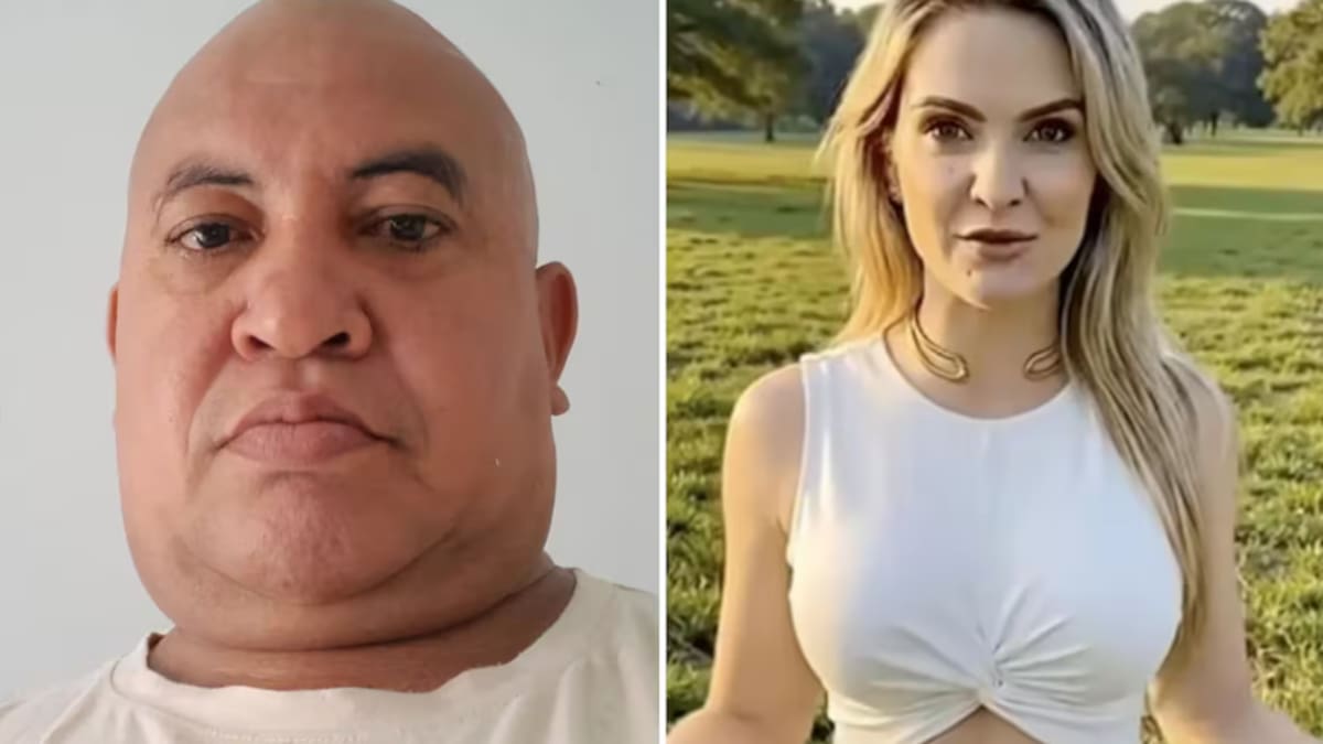 Hombre engañado por una mujer hecha con Inteligencia artificial.
