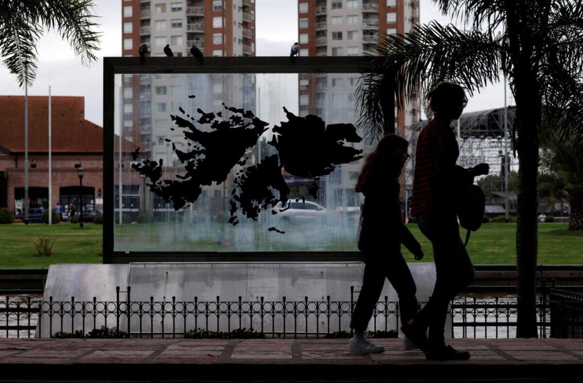 Homenaje a caídos en Malvinas - Reuters