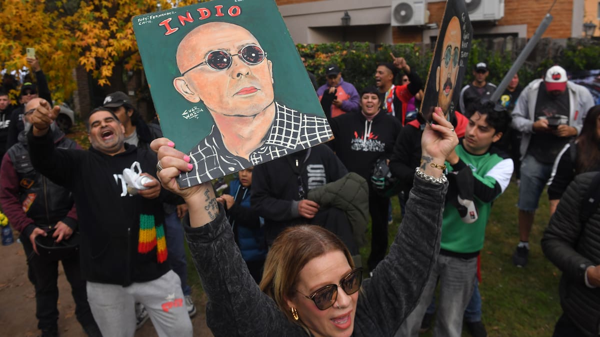 Dolor por la muerte del Indio Solari: el velatorio será este domingo en el Parque Domínico de Avellaneda