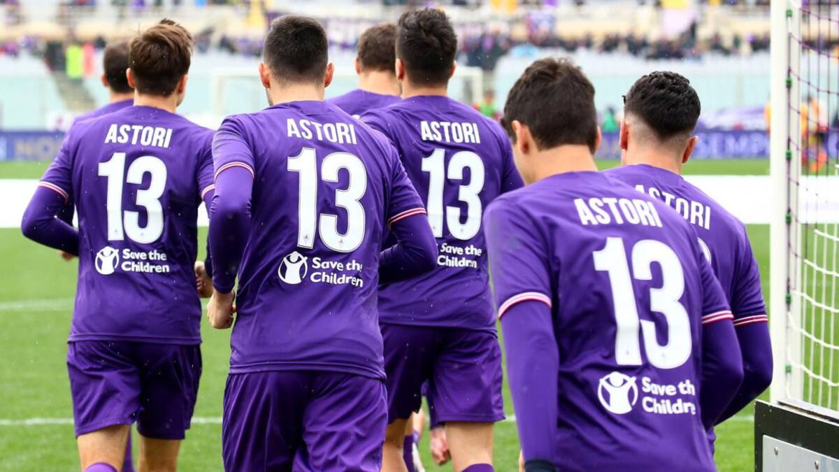 Homenaje de Fiorentina a Davide Astori - Fútbol (Reuters)