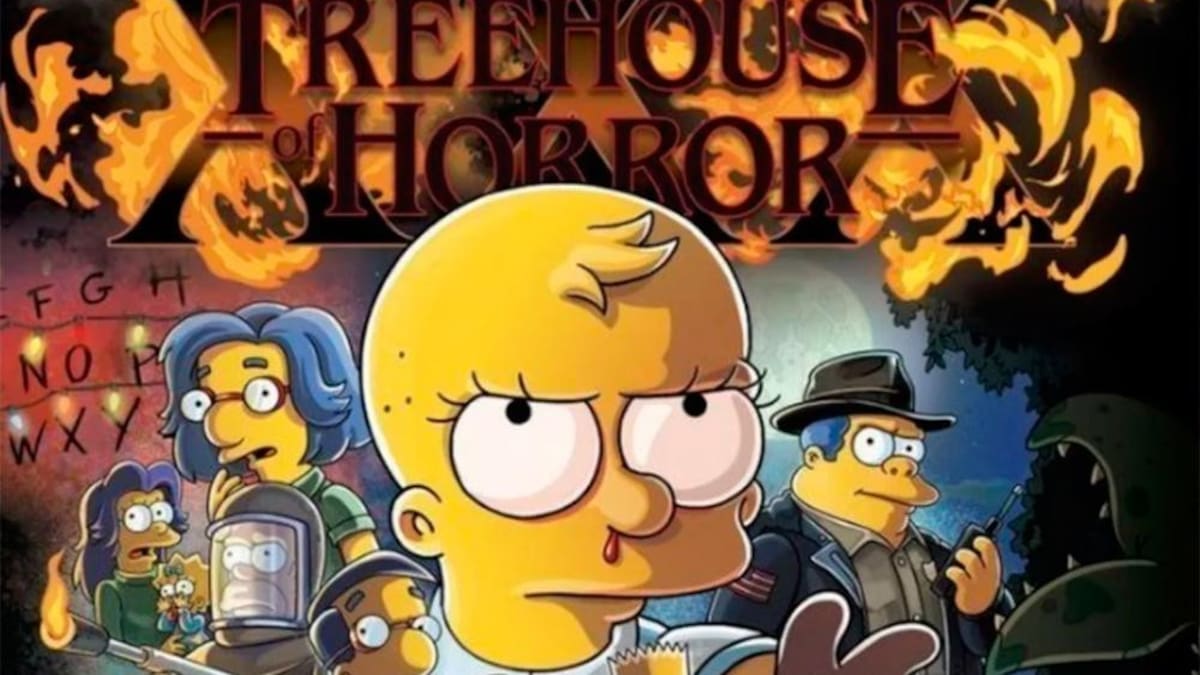 Homenaje de Los Simpsons a Stranger Things