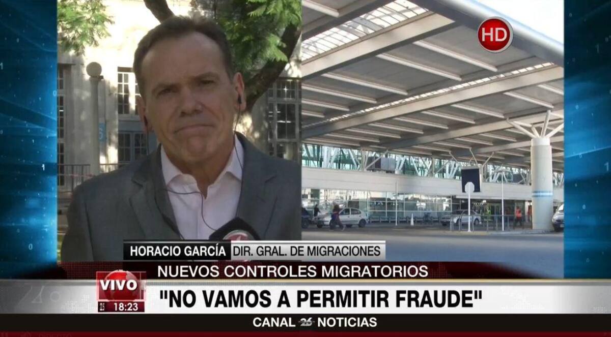 Horacio García - director general de Migraciones