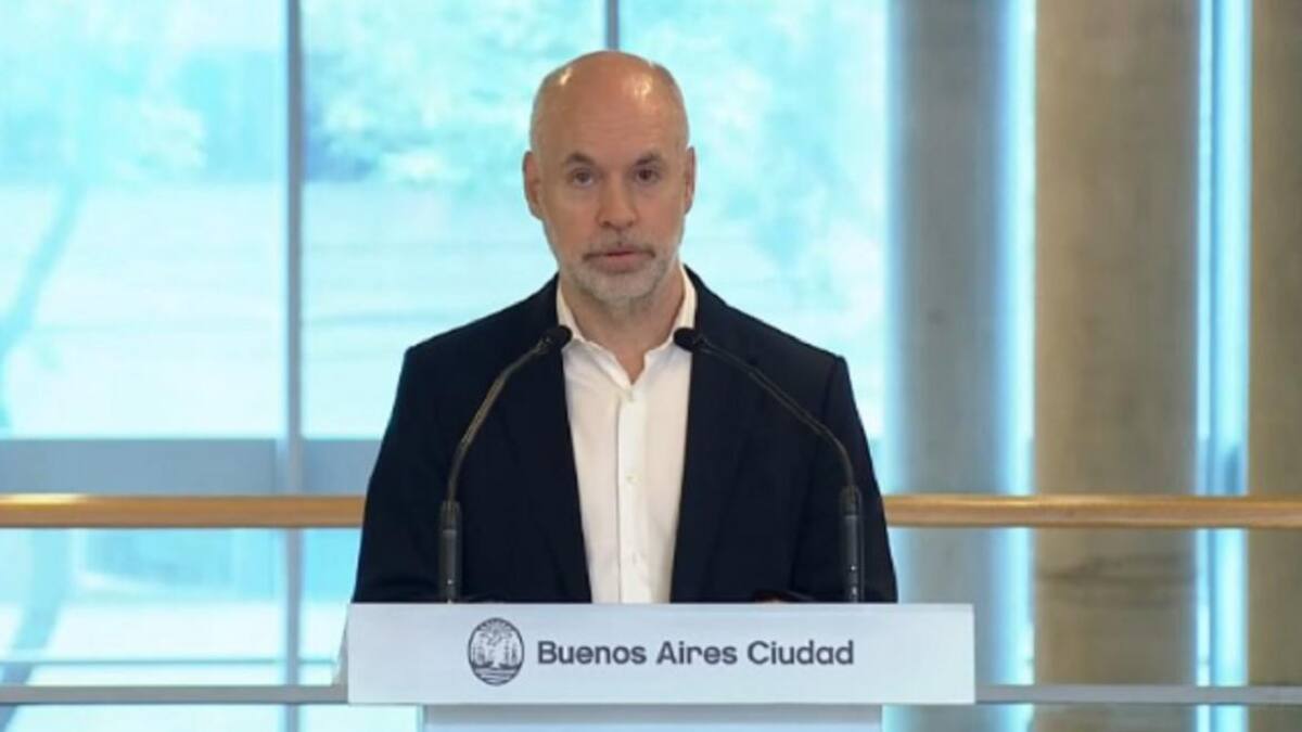 Horacio Rodríguez Larreta. Foto: NA
