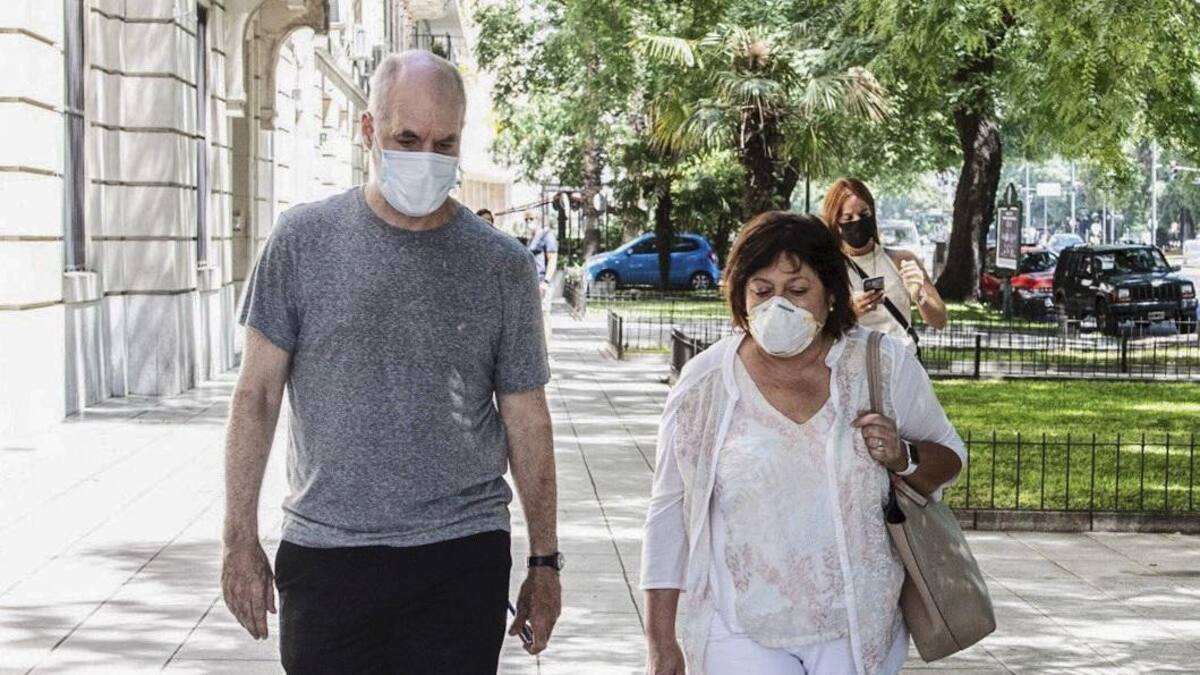 Horacio Rodríguez Larreta, Graciela Ocaña, NA