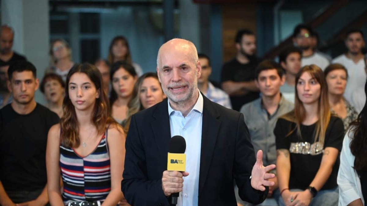 Horacio Rodríguez Larreta, jefe de Gobierno de CABA, foto NA