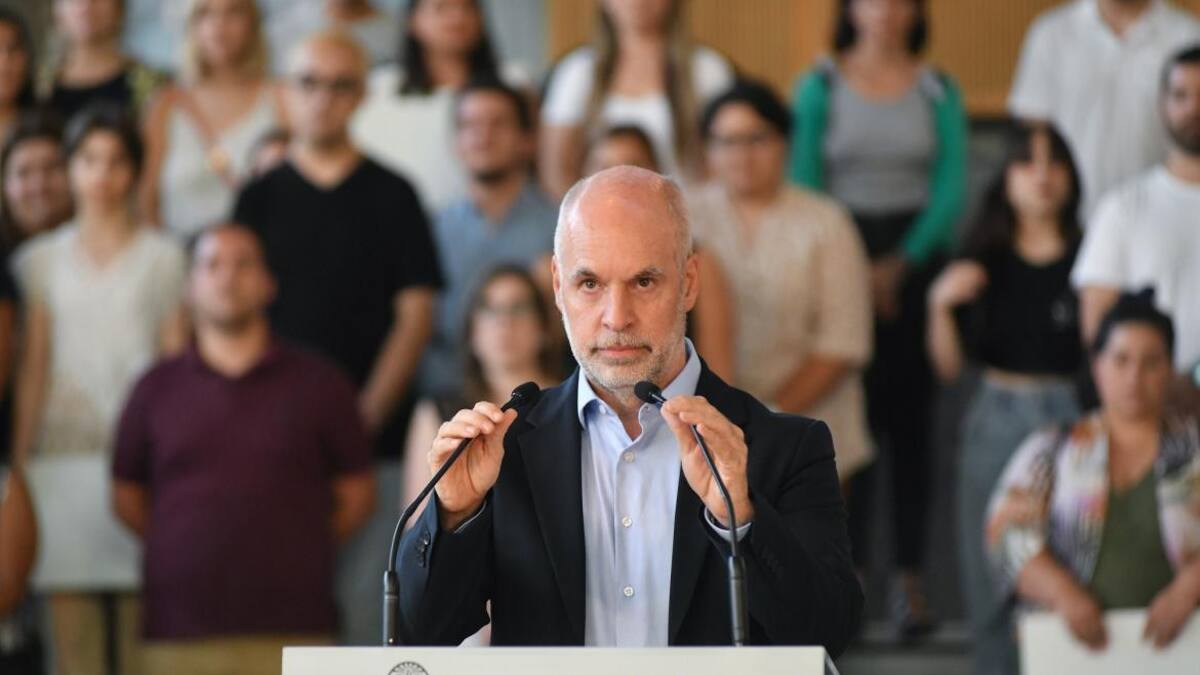 Horacio Rodríguez Larreta, jefe de Gobierno de CABA, NA