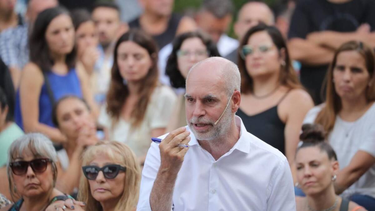 Horacio Rodríguez Larreta, jefe de Gobierno de CABA, NA