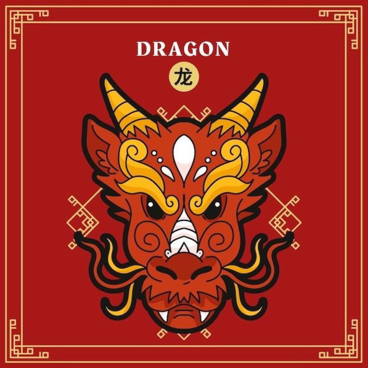 Horóscopo chino - Dragón. Foto: Pinterest.
