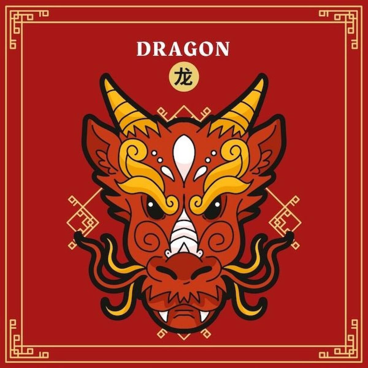 Horóscopo chino - Dragón. Foto: Pinterest.