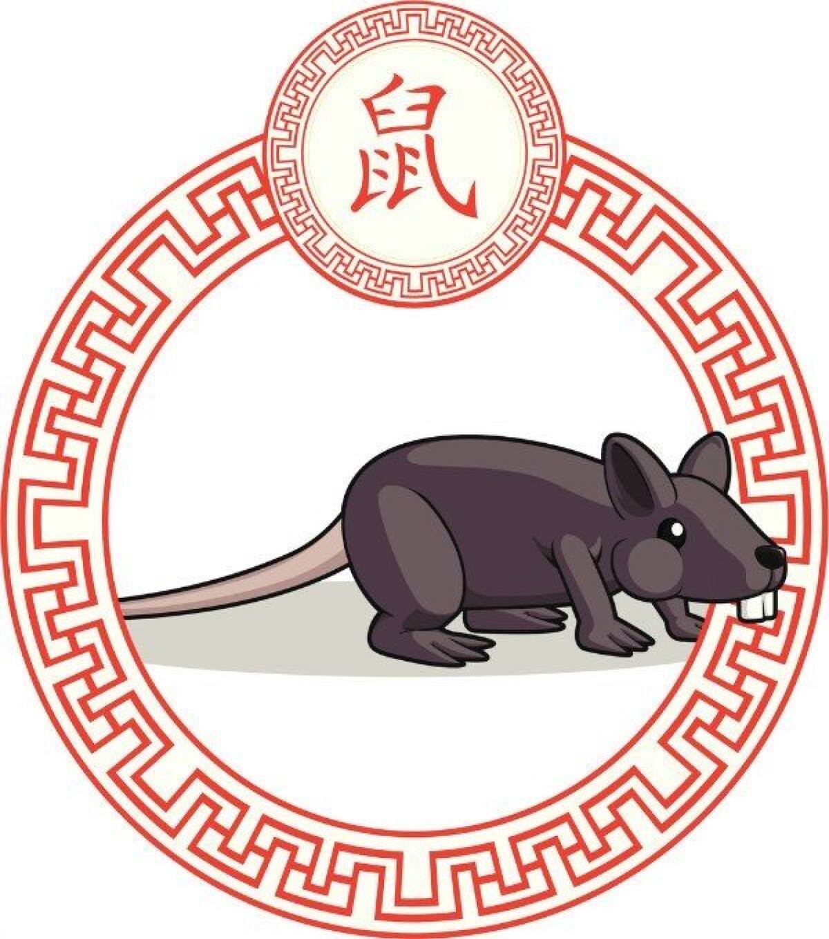 Horóscopo chino - Rata. Foto: Pinterest.