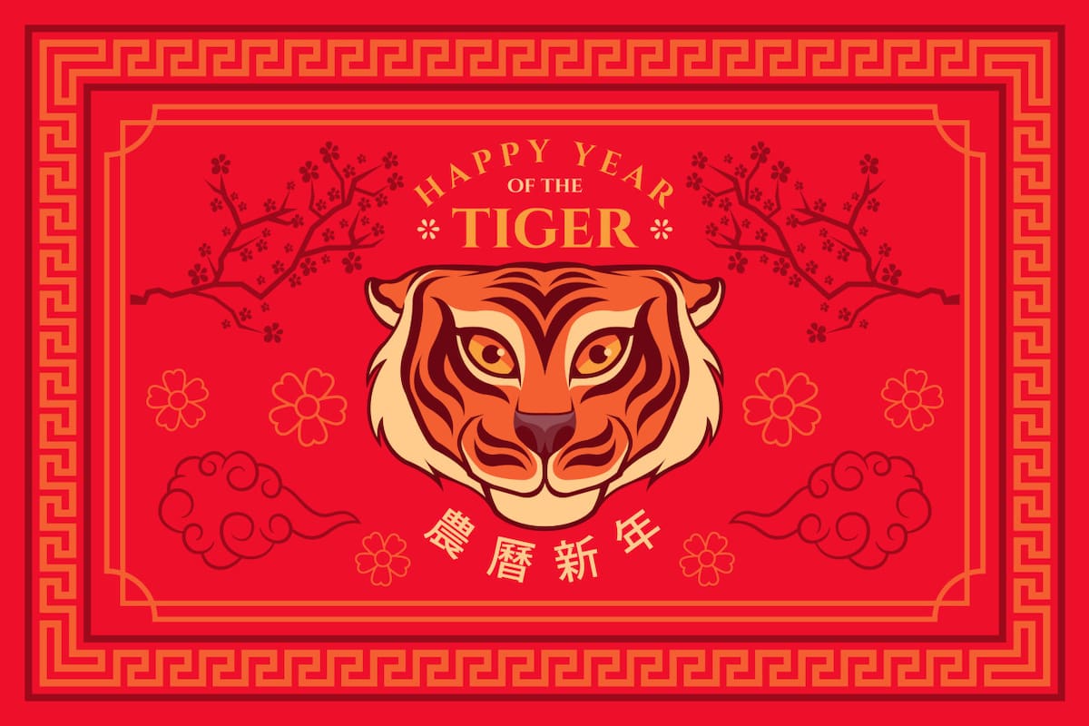 Horóscopo chino; Tigre. Foto: Freepik