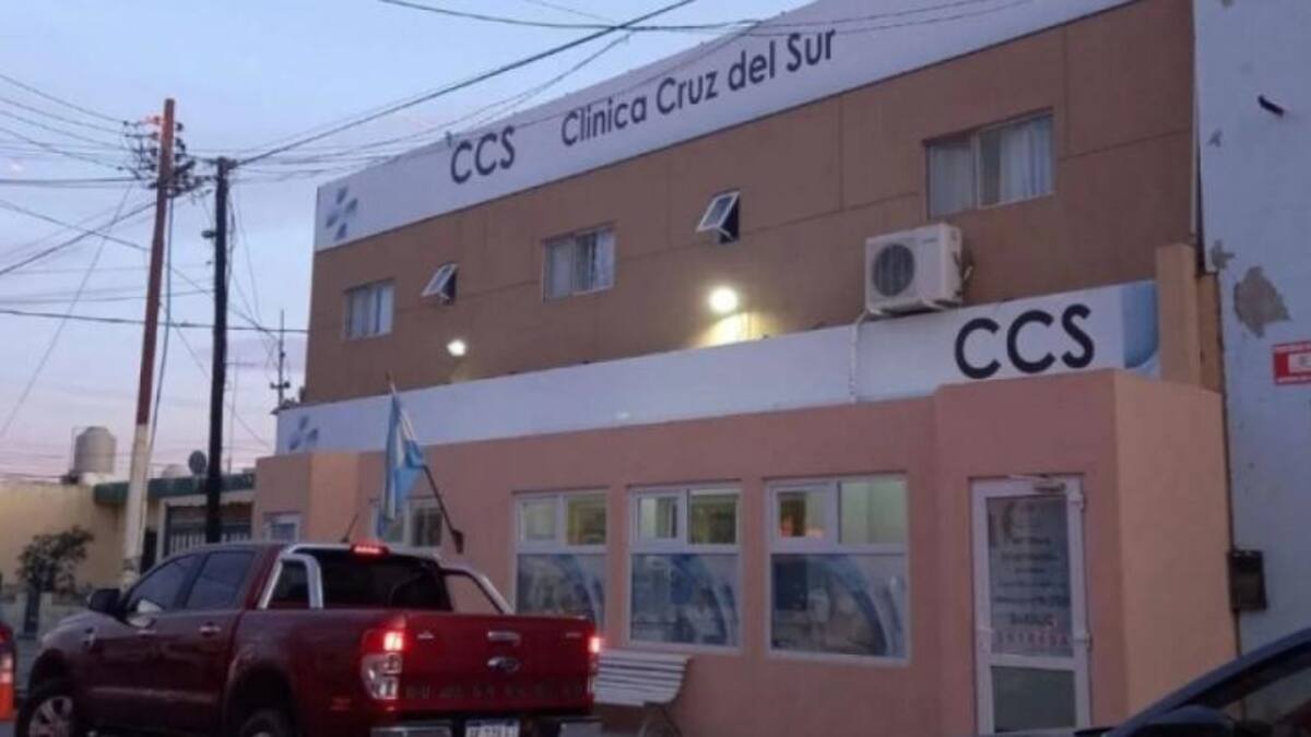 Hospital de Caleta Oliva. Foto: NA