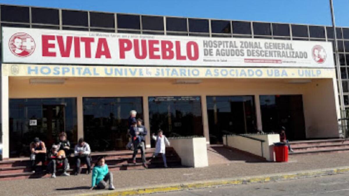 Hospital Evita Pueblo de Berazategui. Foto: Google Maps.