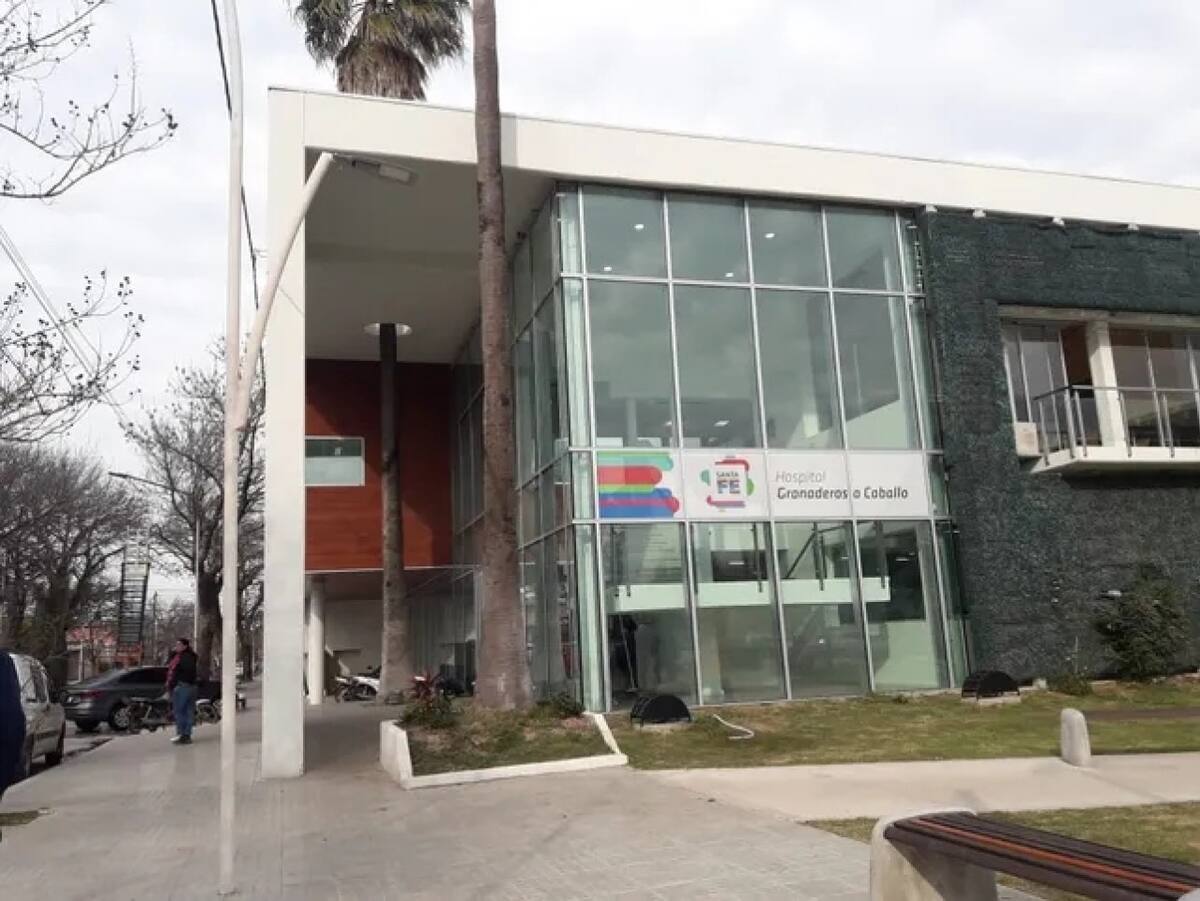 Hospital granaderos a caballo de San Lorenzo. Fuente: Facebook