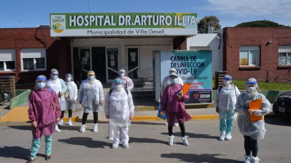 Hospital Illia, Villa Gesell, coronavirus en Argentina, NA