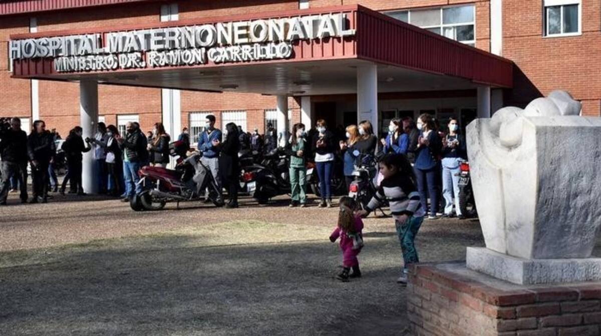 Hospital materno de Córdoba donde murieron los bebés.