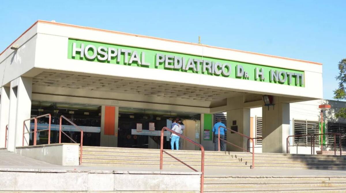 Hospital pediátrico Humberto Notti. Foto: Google Maps
