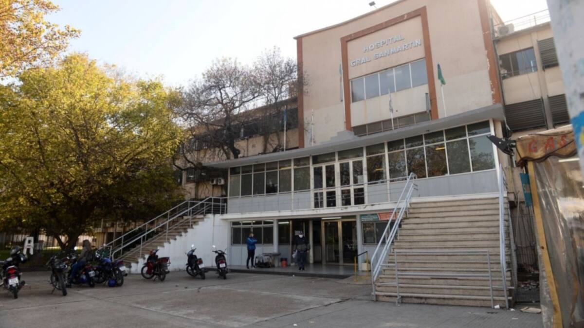Hospital San Martín de La Plata.