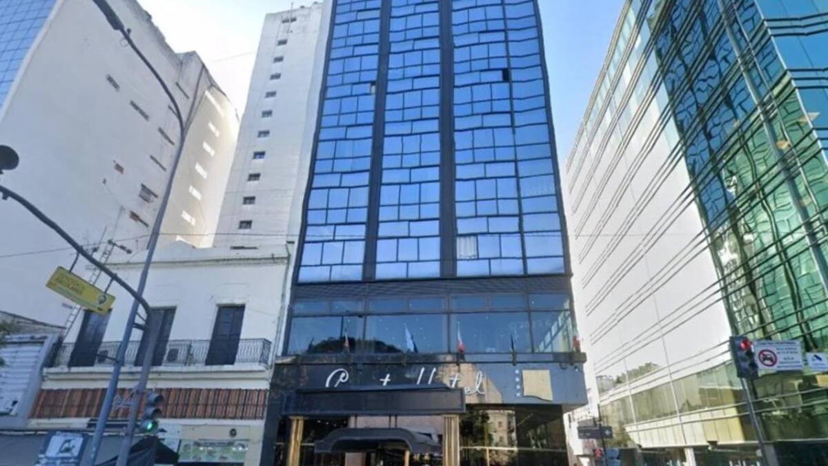 Hotel Conde del centro porteño.