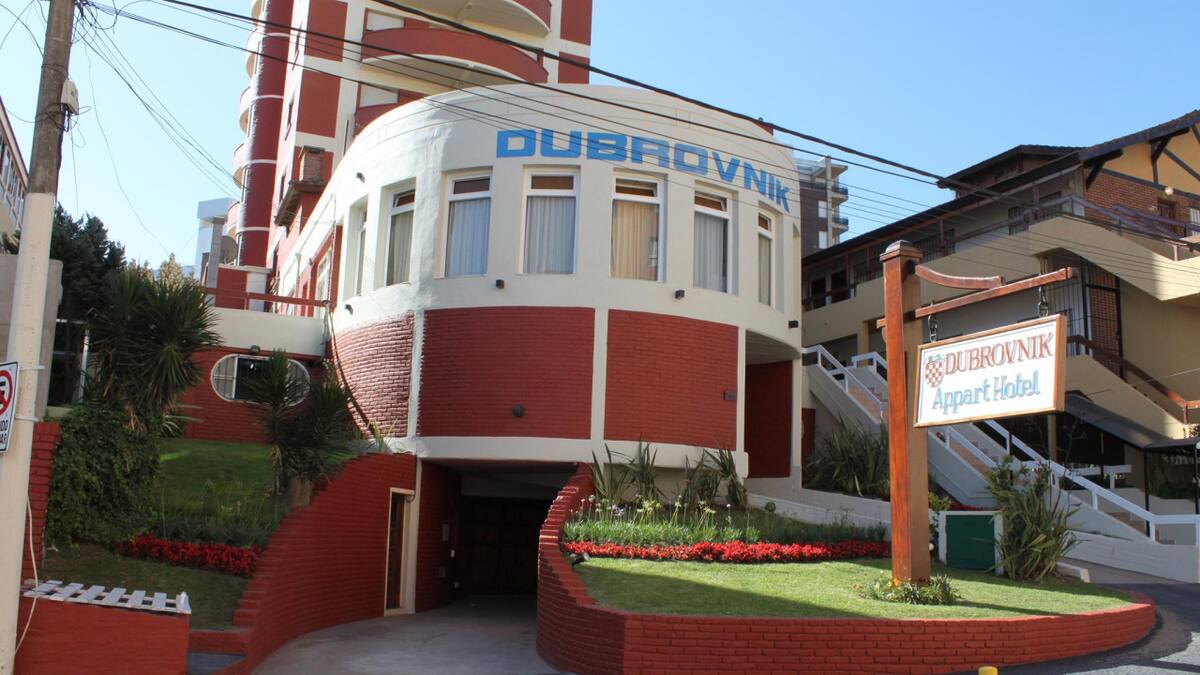 Hotel Dubrovnik, en Villa Gesell. Foto: Turismo Villa Gesell.