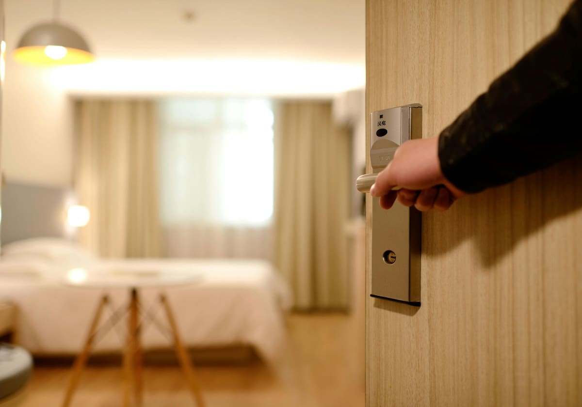 Hotelería, habitación. Foto: Pexels.