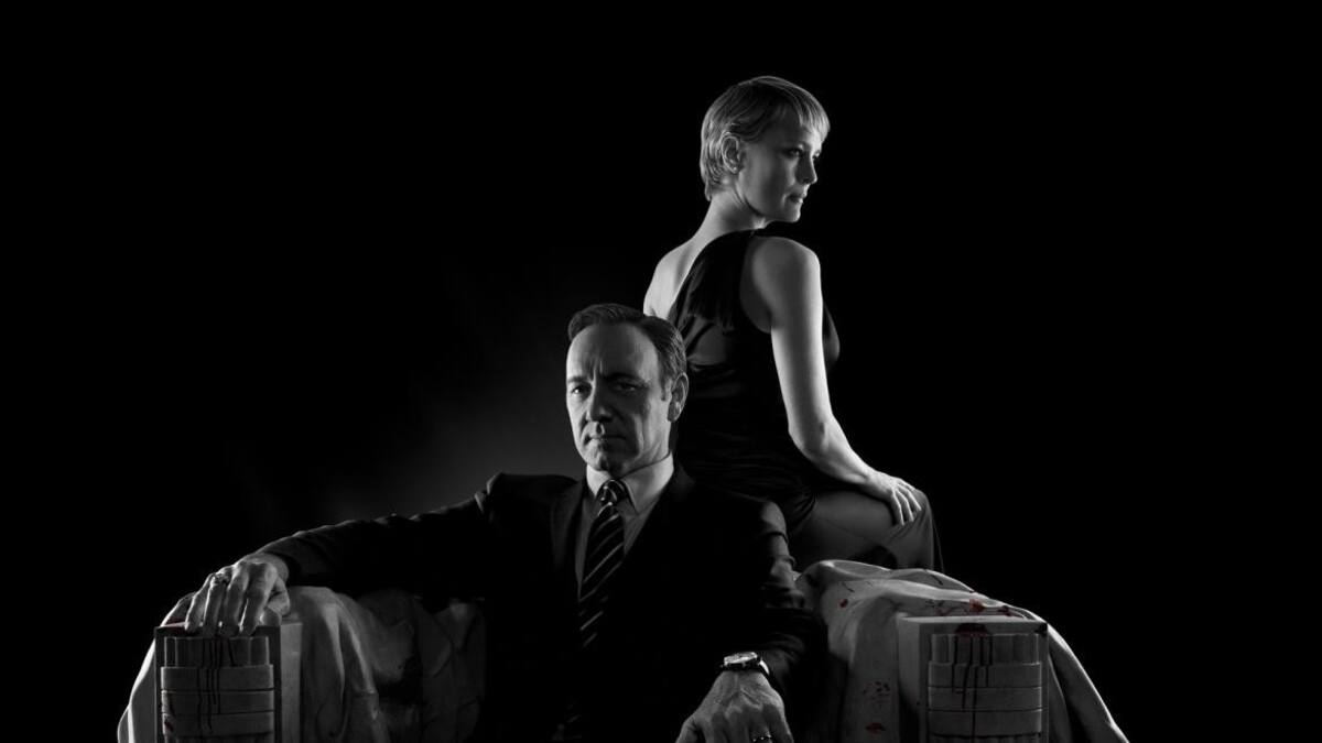 House of Cards - Kevin Spacey y Robin Wright