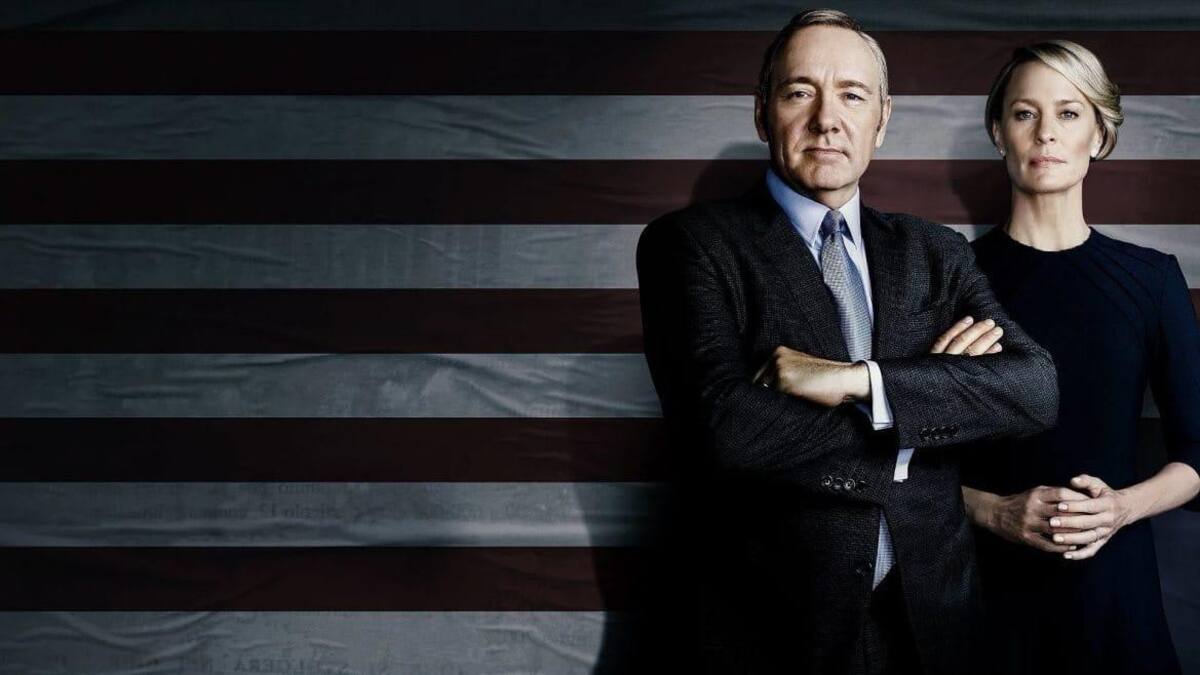 House of Cards - Kevin Spacey y Robin Wright