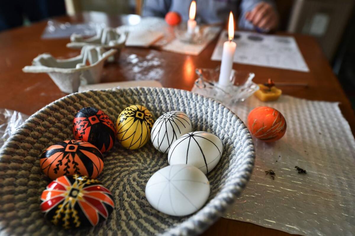 Huevos de Pascua alrededor del mundo, Ucrania, foto AFP