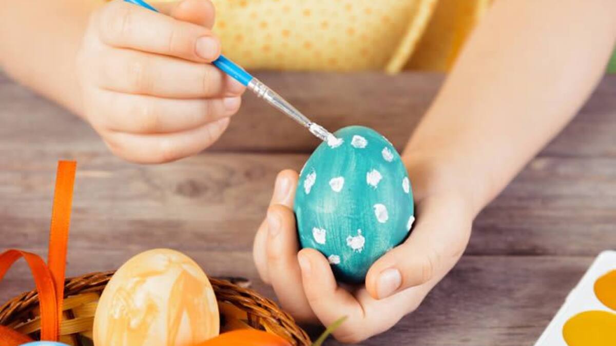 Cómo pintar huevos de Pascua
