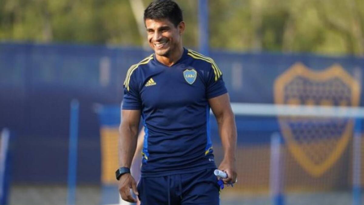 Hugo Ibarra, Boca. Foto: NA