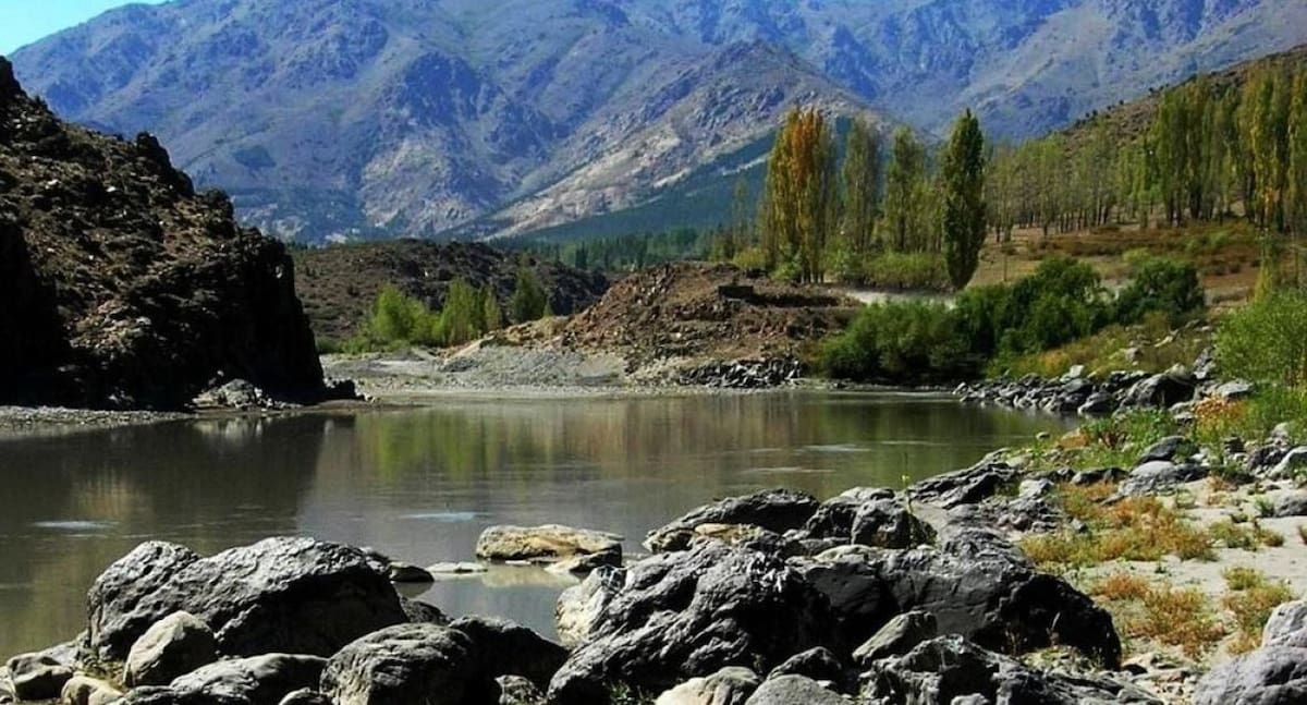 Huinganco, en Neuquén. Foto: Instagram / huingancotrail.