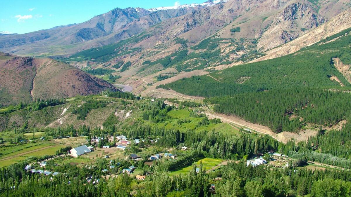 Huinganco, en Neuquén. Foto: Turismo Neuquén.