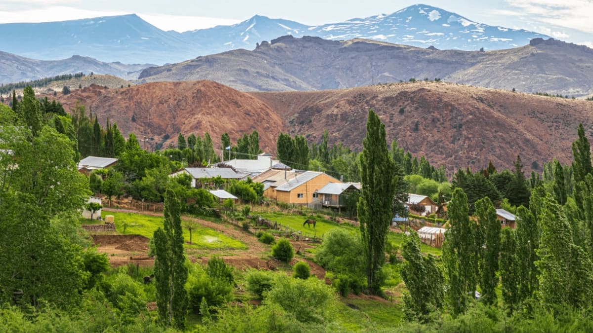 Huinganco, Neuquén. Foto: TV Pública.