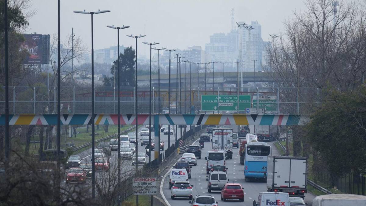 Humo por incencios en el Delta en Buenos Aires. Foto: NA.
