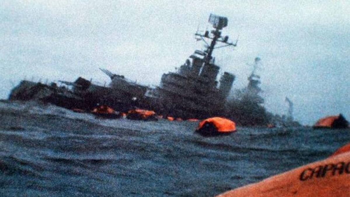 Hundimiento del Crucero General Belgrano