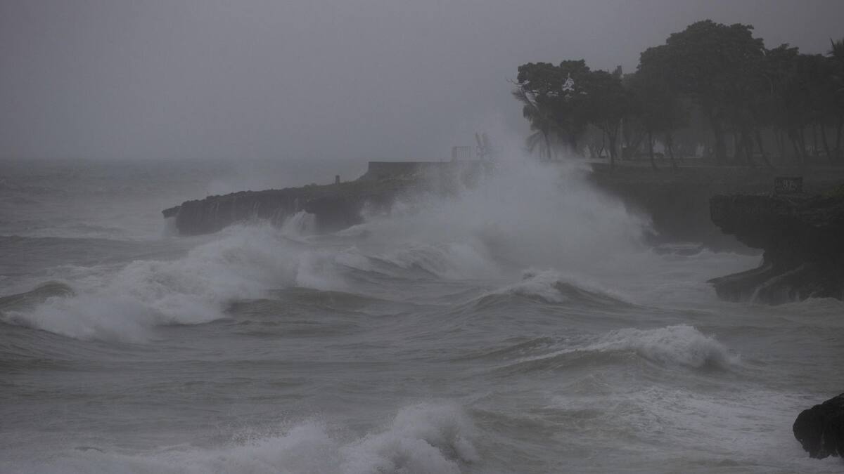 Huracán Beryl. Foto: EFE
