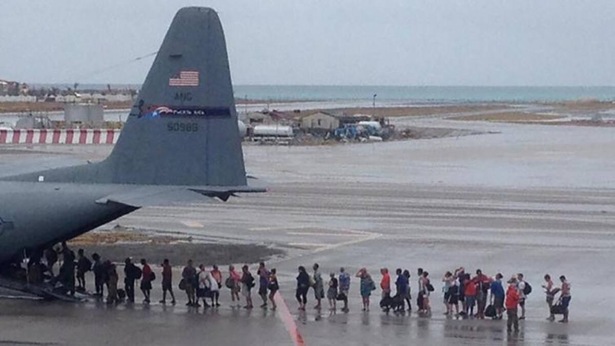 Huracán Irma - Éxodo (Reuters)
